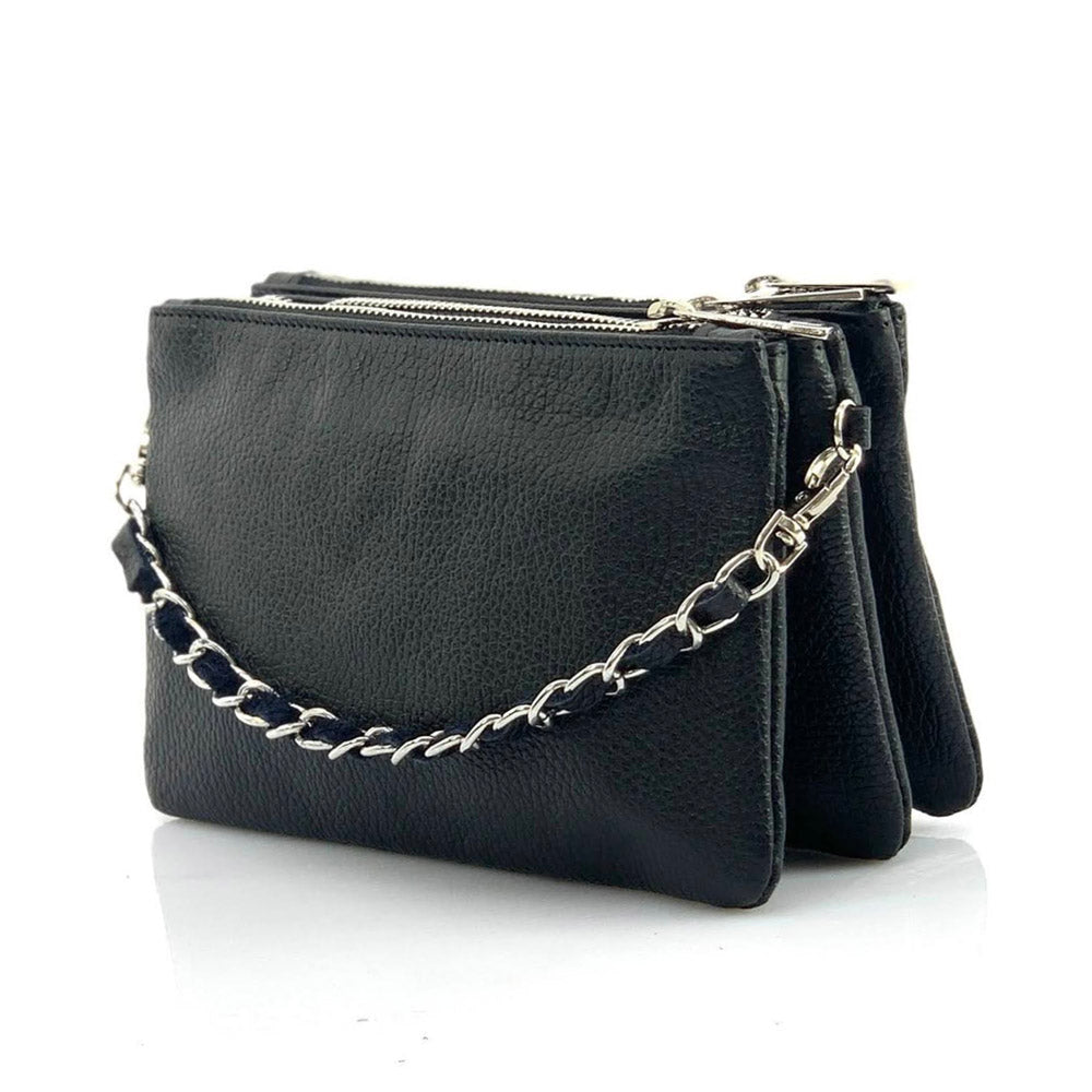 Fernanda Leather Clutch - made in Italy