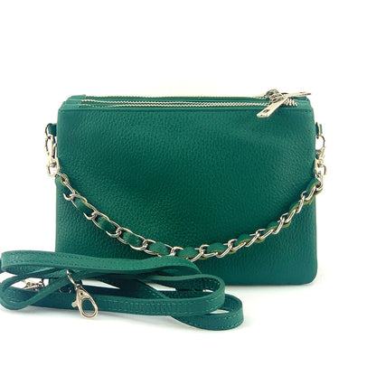 Fernanda Leather Clutch - made in Italy