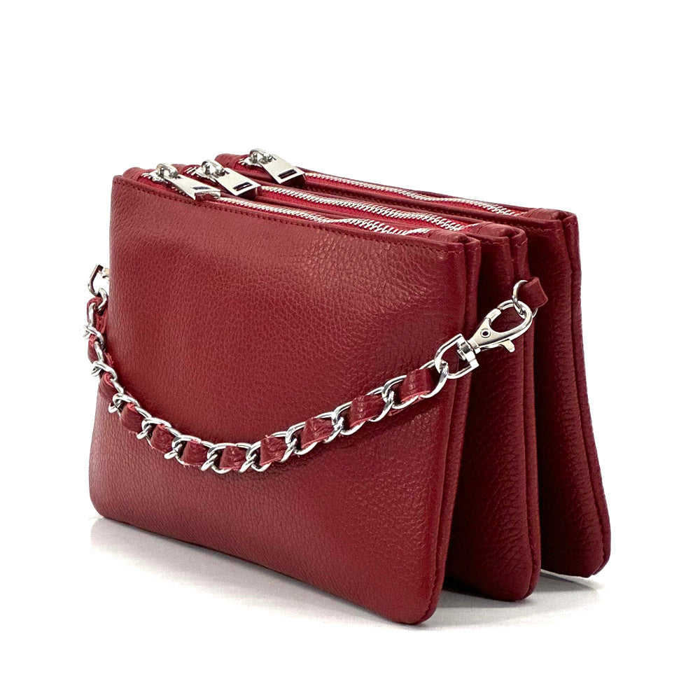 Fernanda Leather Clutch - made in Italy