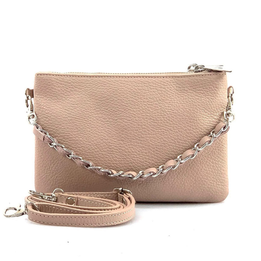 Fernanda Leather Clutch - made in Italy