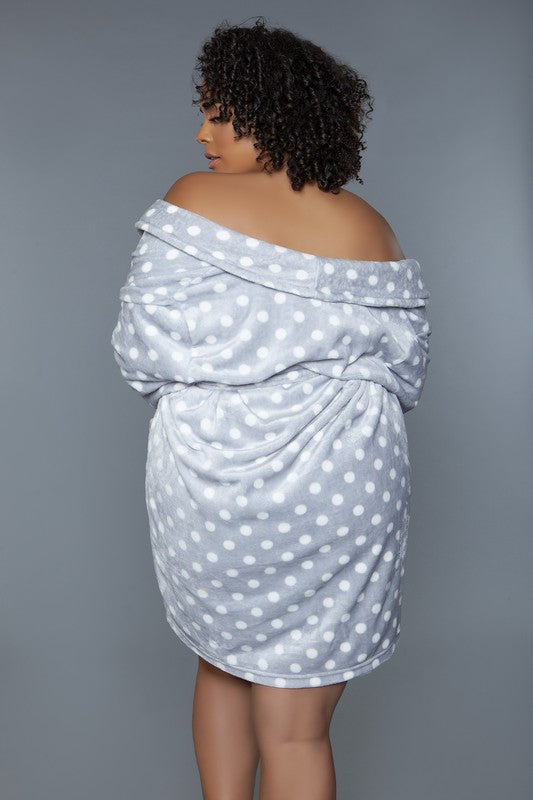 Kaylee Robe Polka Dot