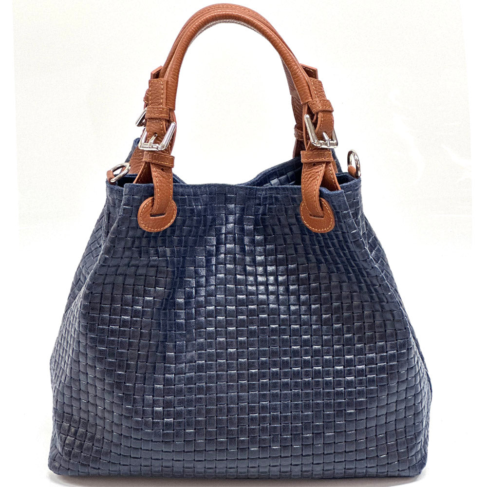 Debora IN Leather Shoulder Bag - Made In Italy