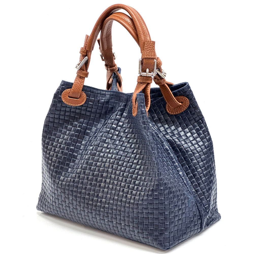 Debora IN Leather Shoulder Bag - Made In Italy