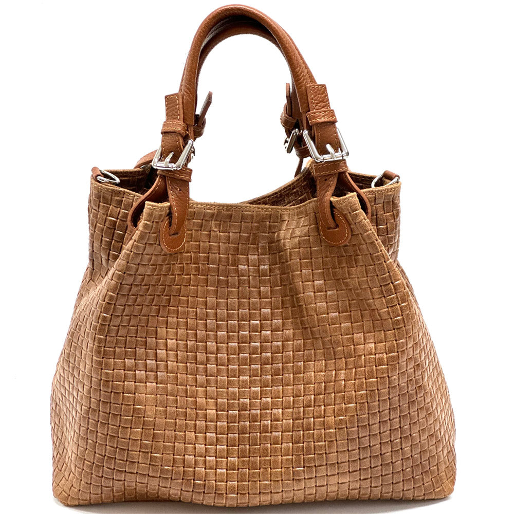 Debora IN Leather Shoulder Bag - Made In Italy