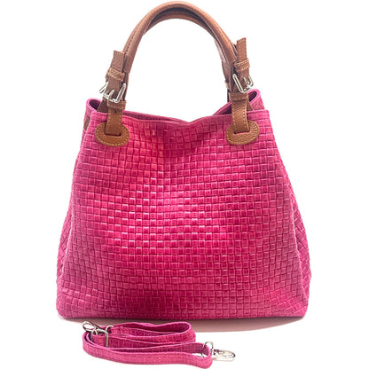 Debora IN Leather Shoulder Bag - Made In Italy
