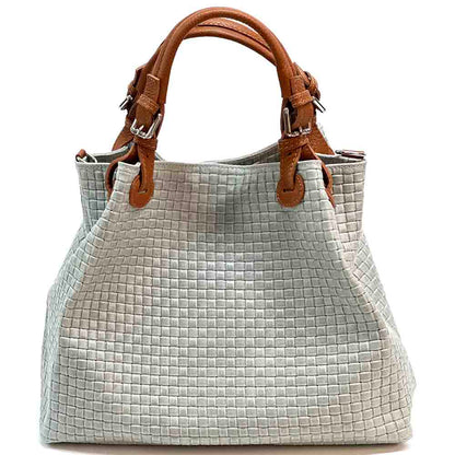 Debora IN Leather Shoulder Bag - Made In Italy