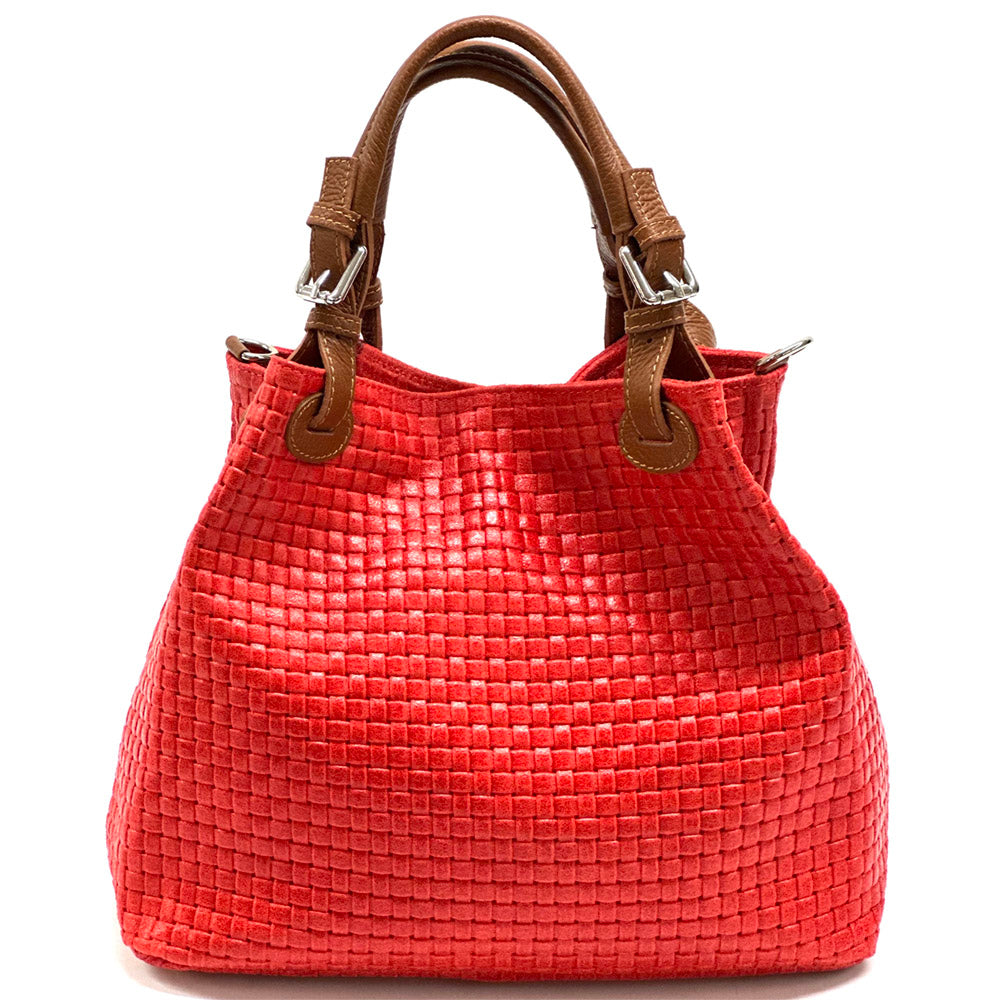 Debora IN Leather Shoulder Bag - Made In Italy
