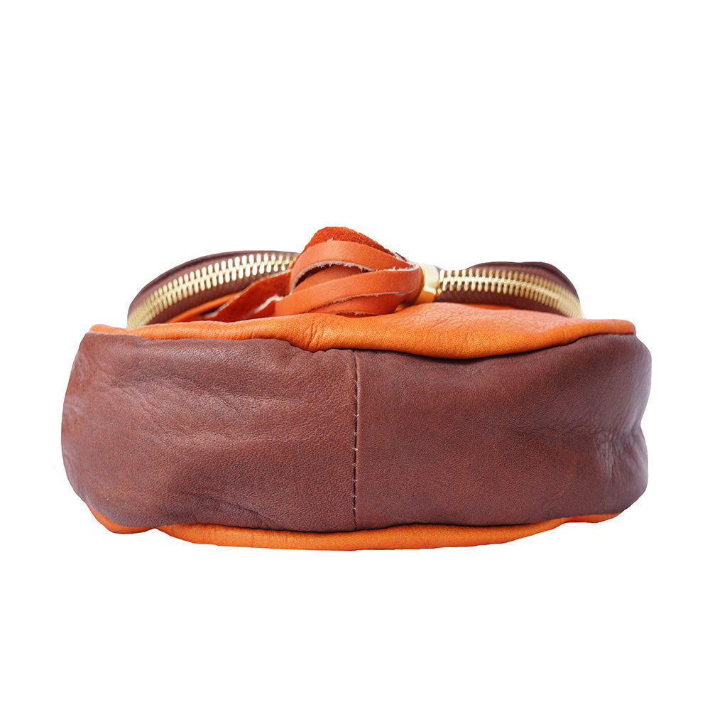 Tarsilla leather shoulder bag - Made In Italy