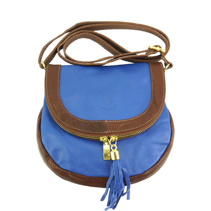 Tarsilla leather shoulder bag - Made In Italy