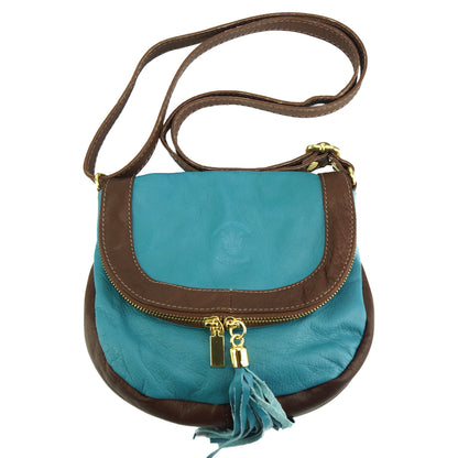 Tarsilla leather shoulder bag - Made In Italy