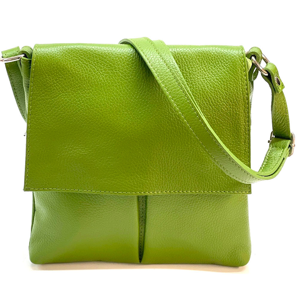 Oriana Italian Genuine Leather Crossbody Bag - Made In Italy