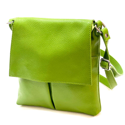 Oriana Italian Genuine Leather Crossbody Bag - Made In Italy