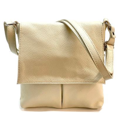 Oriana Italian Genuine Leather Crossbody Bag - Made In Italy