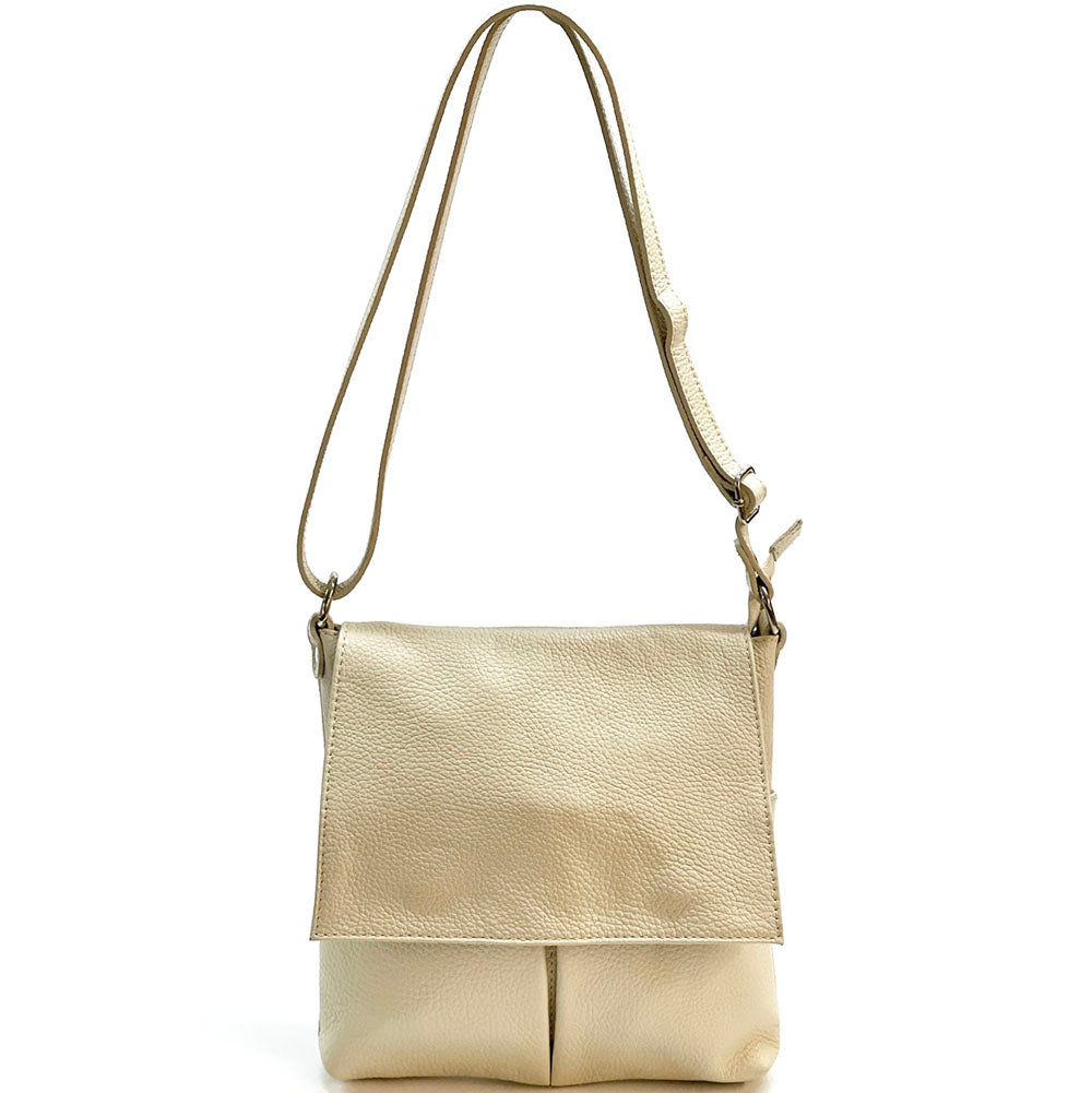 Oriana Italian Genuine Leather Crossbody Bag - Made In Italy