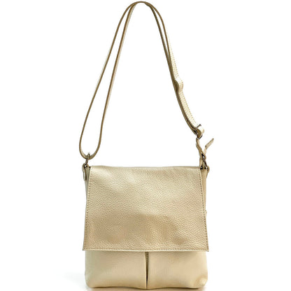 Oriana Italian Genuine Leather Crossbody Bag - Made In Italy