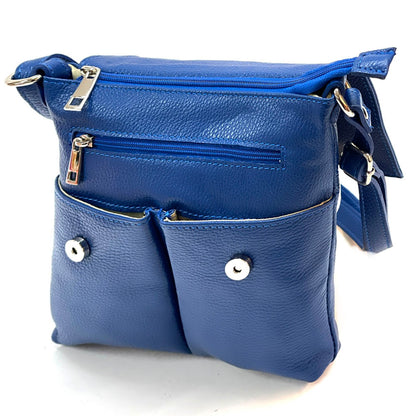 Oriana Italian Genuine Leather Crossbody Bag - Made In Italy