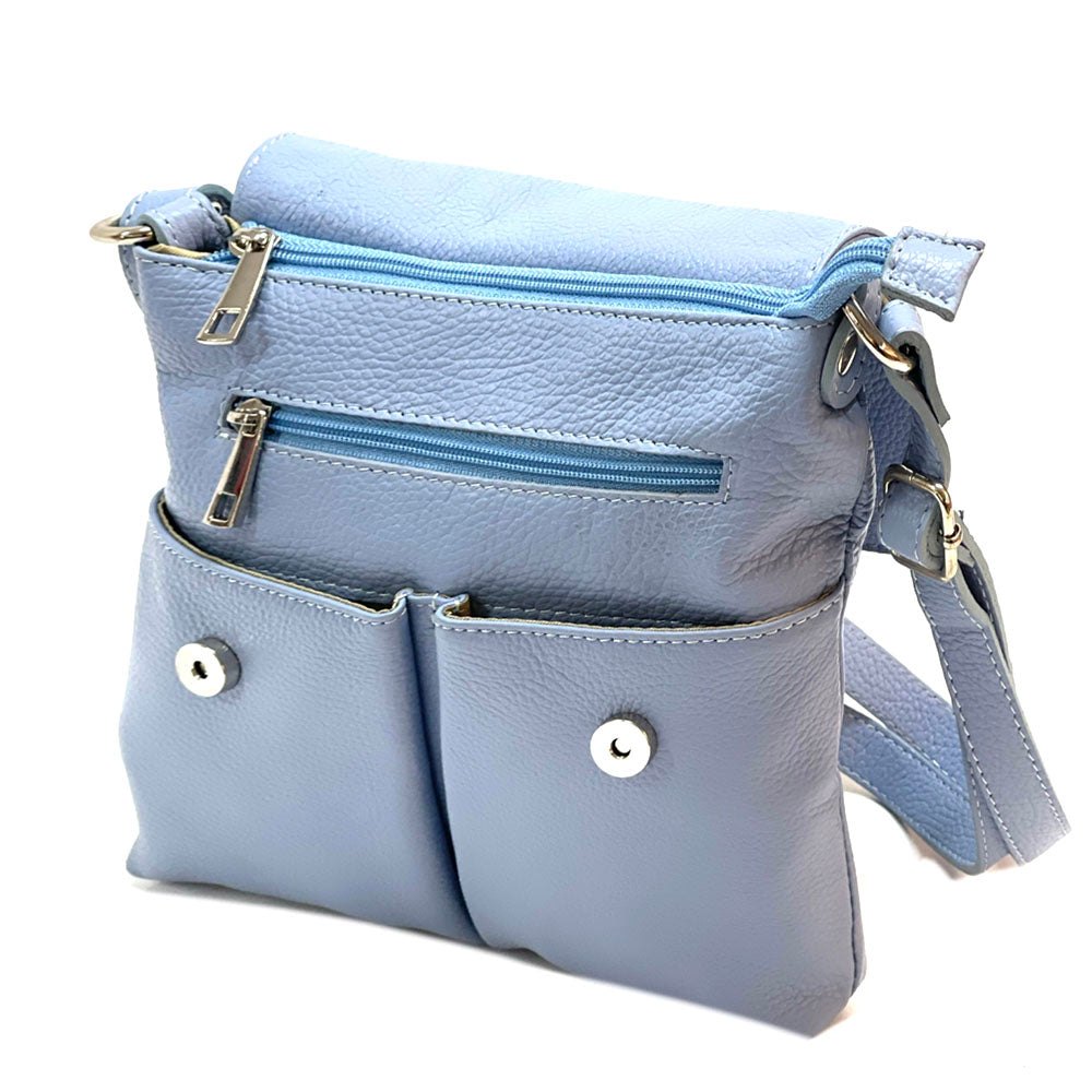 Oriana Italian Genuine Leather Crossbody Bag - Made In Italy
