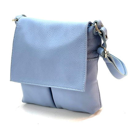 Oriana Italian Genuine Leather Crossbody Bag - Made In Italy