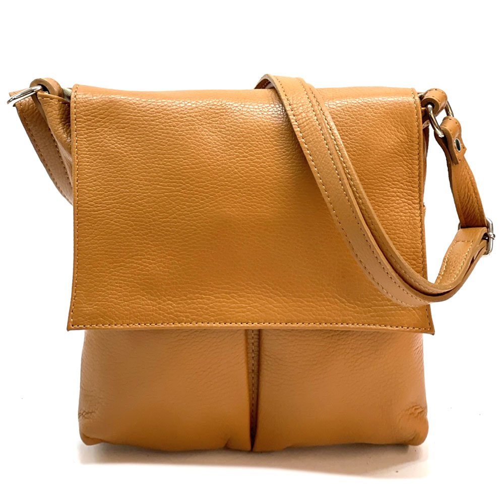 Oriana Italian Genuine Leather Crossbody Bag - Made In Italy