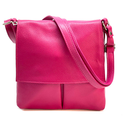 Oriana Italian Genuine Leather Crossbody Bag - Made In Italy