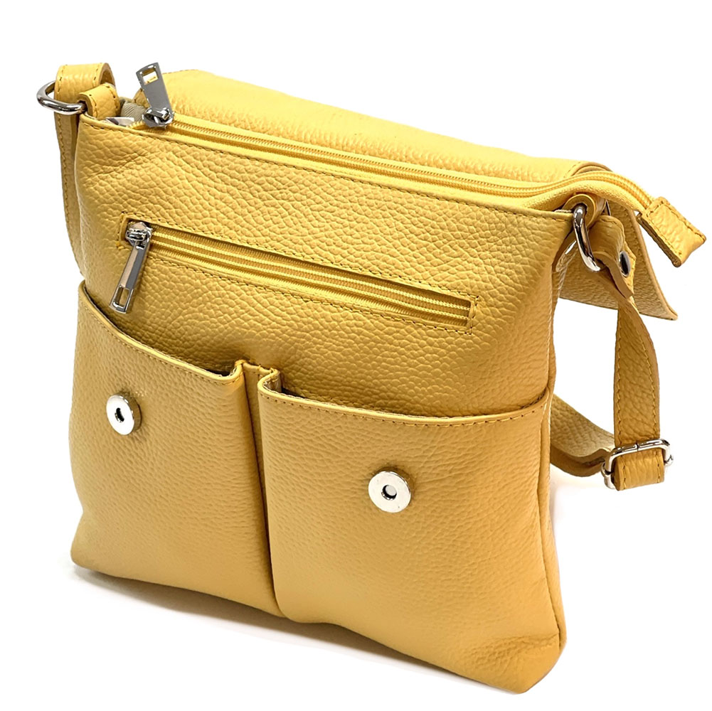 Oriana Italian Genuine Leather Crossbody Bag - Made In Italy