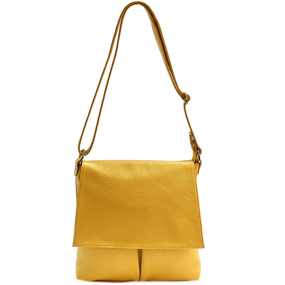 Oriana Italian Genuine Leather Crossbody Bag - Made In Italy