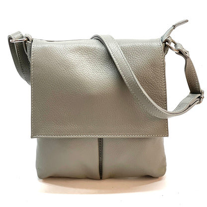Oriana Italian Genuine Leather Crossbody Bag - Made In Italy