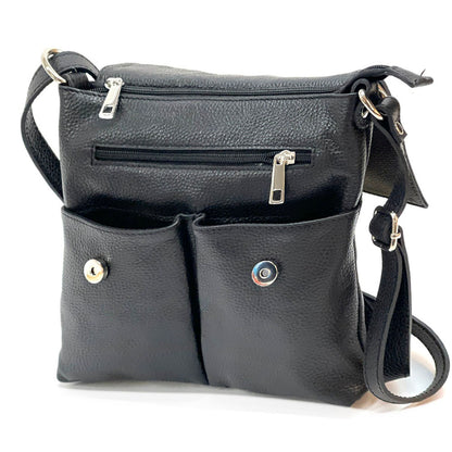 Oriana Italian Genuine Leather Crossbody Bag - Made In Italy