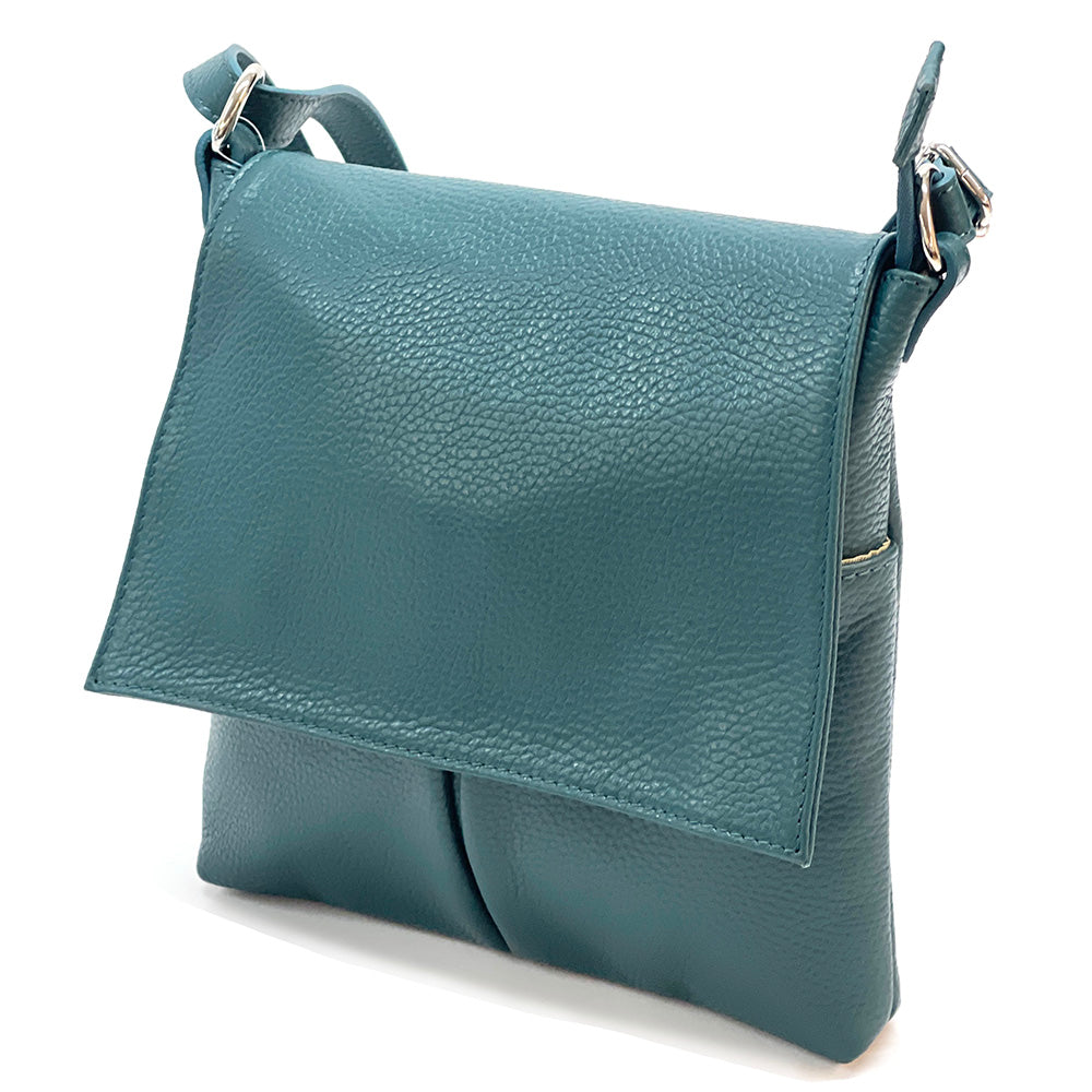 Oriana Italian Genuine Leather Crossbody Bag - Made In Italy