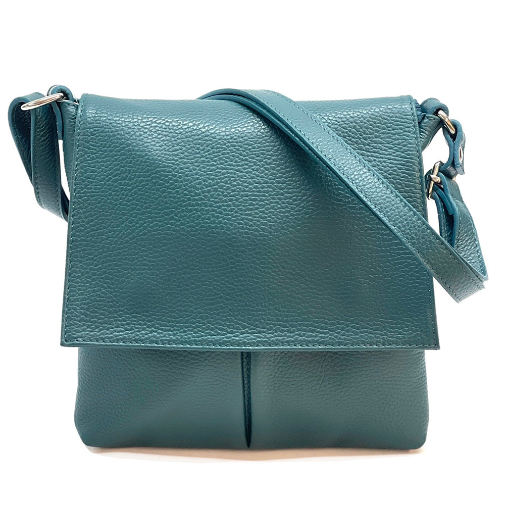 Oriana Italian Genuine Leather Crossbody Bag - Made In Italy
