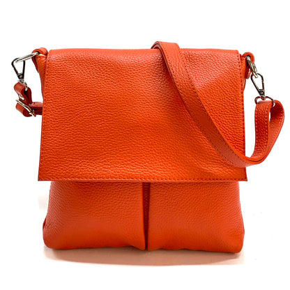 Oriana Italian Genuine Leather Crossbody Bag - Made In Italy