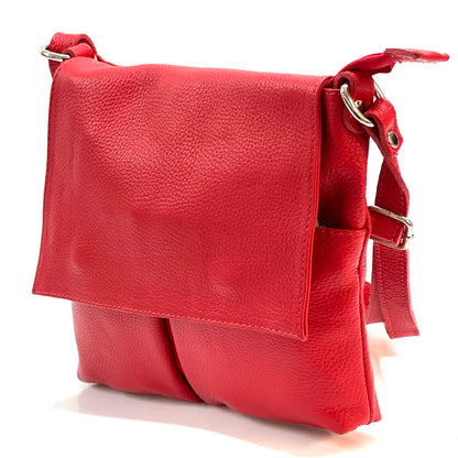 Oriana Italian Genuine Leather Crossbody Bag - Made In Italy