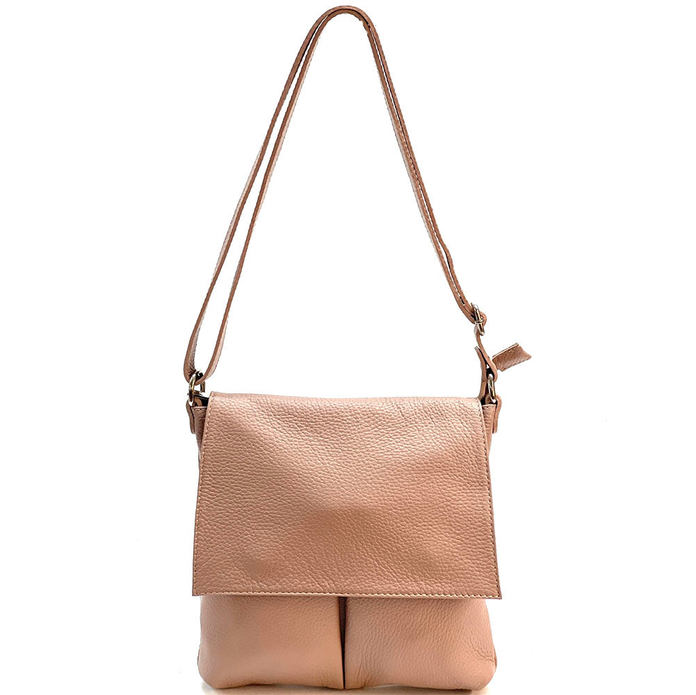 Oriana Italian Genuine Leather Crossbody Bag - Made In Italy