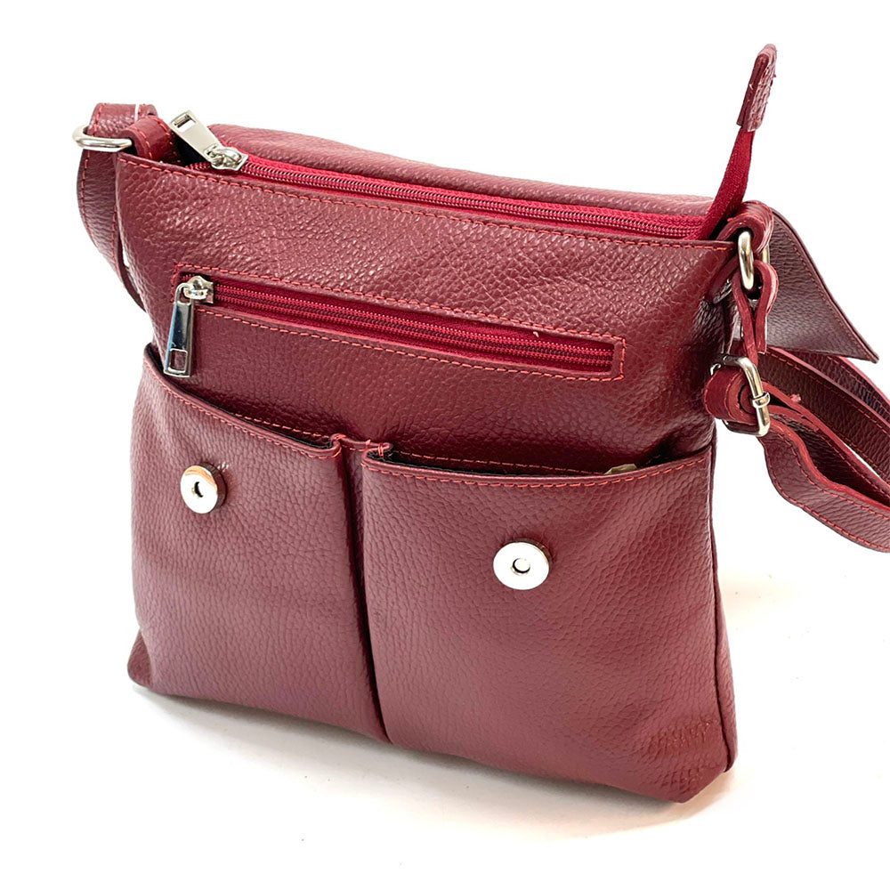 Oriana Italian Genuine Leather Crossbody Bag - Made In Italy