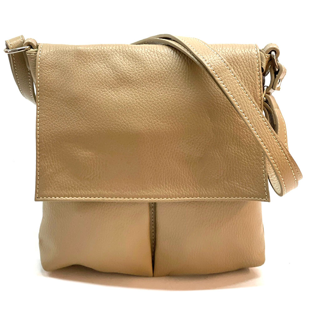 Oriana Italian Genuine Leather Crossbody Bag - Made In Italy