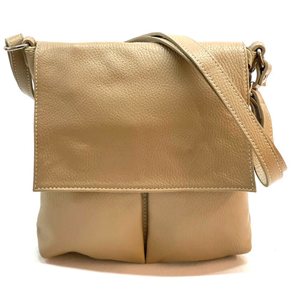 Oriana Italian Genuine Leather Crossbody Bag - Made In Italy
