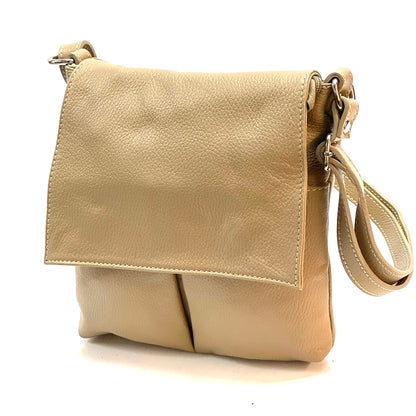 Oriana Italian Genuine Leather Crossbody Bag - Made In Italy