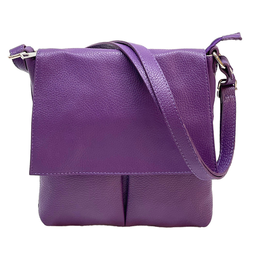 Oriana Italian Genuine Leather Crossbody Bag - Made In Italy