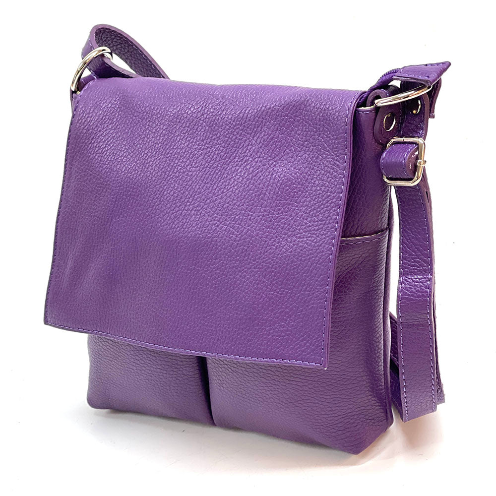 Oriana Italian Genuine Leather Crossbody Bag - Made In Italy