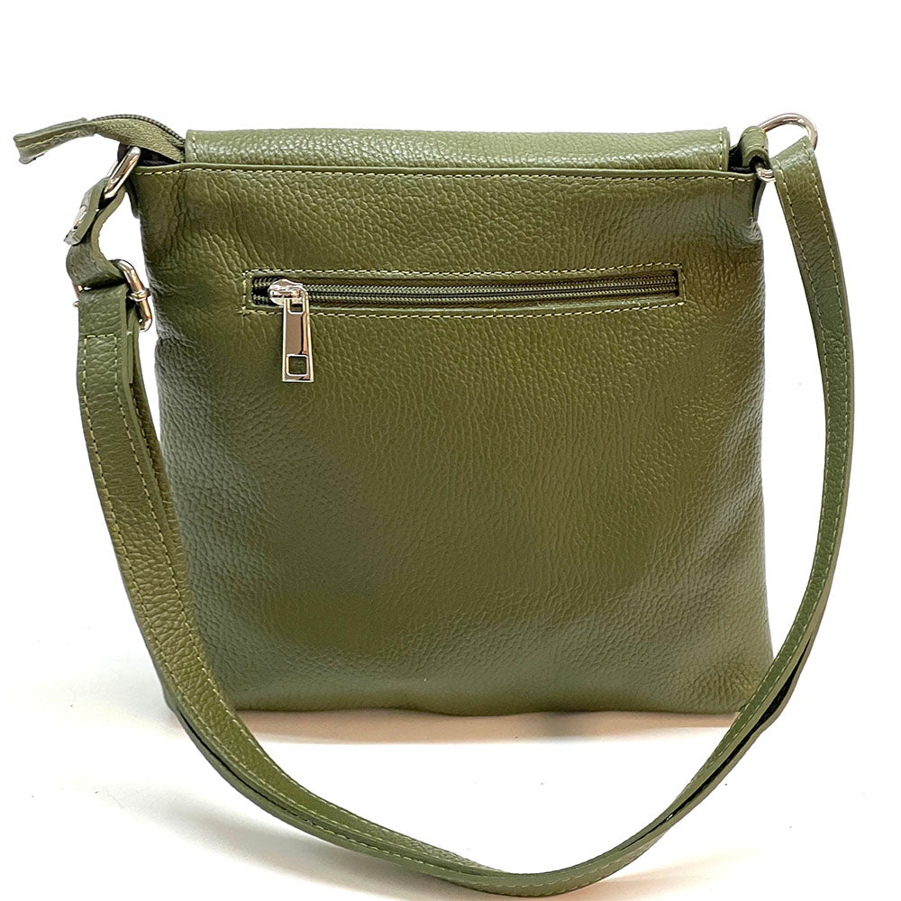 Oriana Italian Genuine Leather Crossbody Bag - Made In Italy