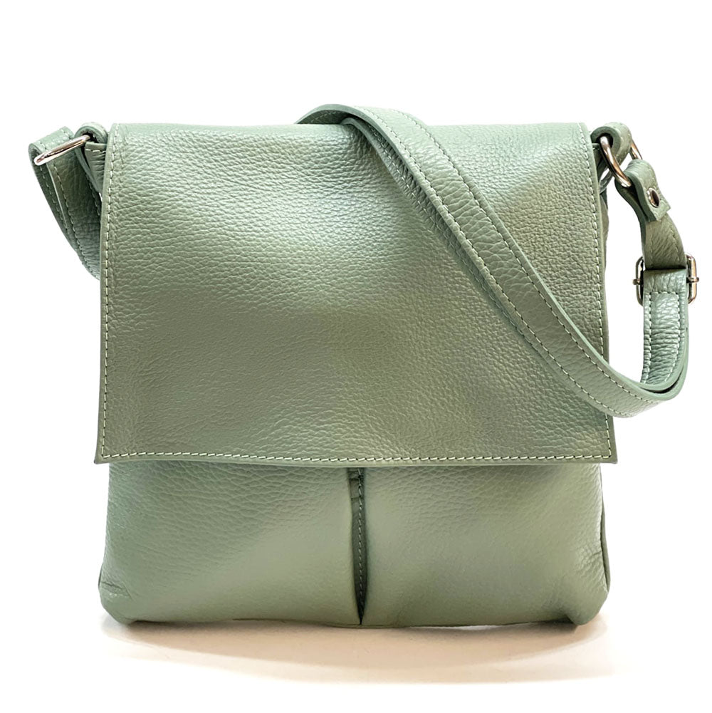 Oriana Italian Genuine Leather Crossbody Bag - Made In Italy