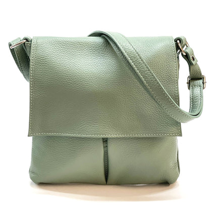 Oriana Italian Genuine Leather Crossbody Bag - Made In Italy