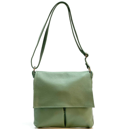 Oriana Italian Genuine Leather Crossbody Bag - Made In Italy
