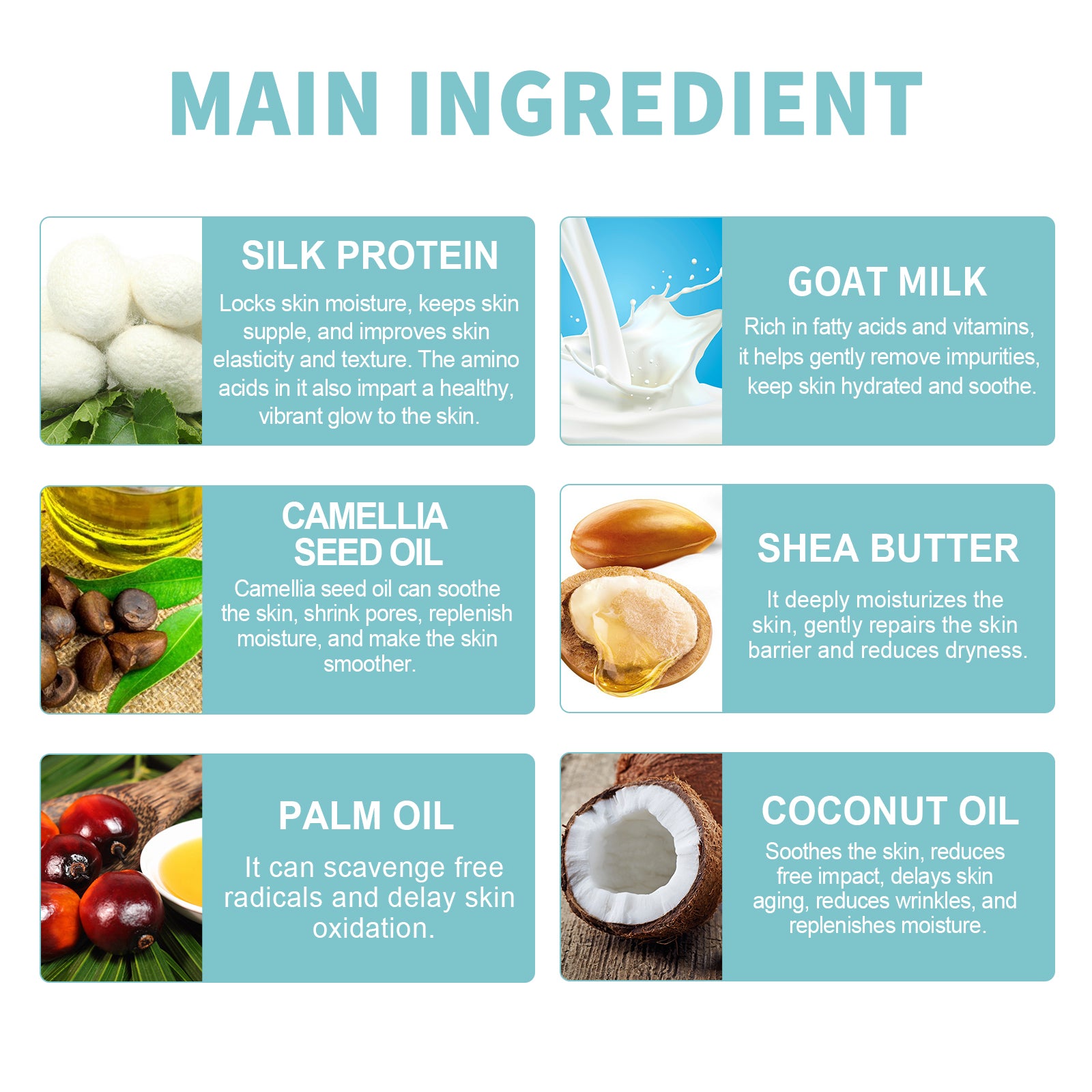 Protein Repair Cleansing Soap Cleans Pores, Lightens Acne Dark Spots, Moisturizes Brightening Face Wash Soap