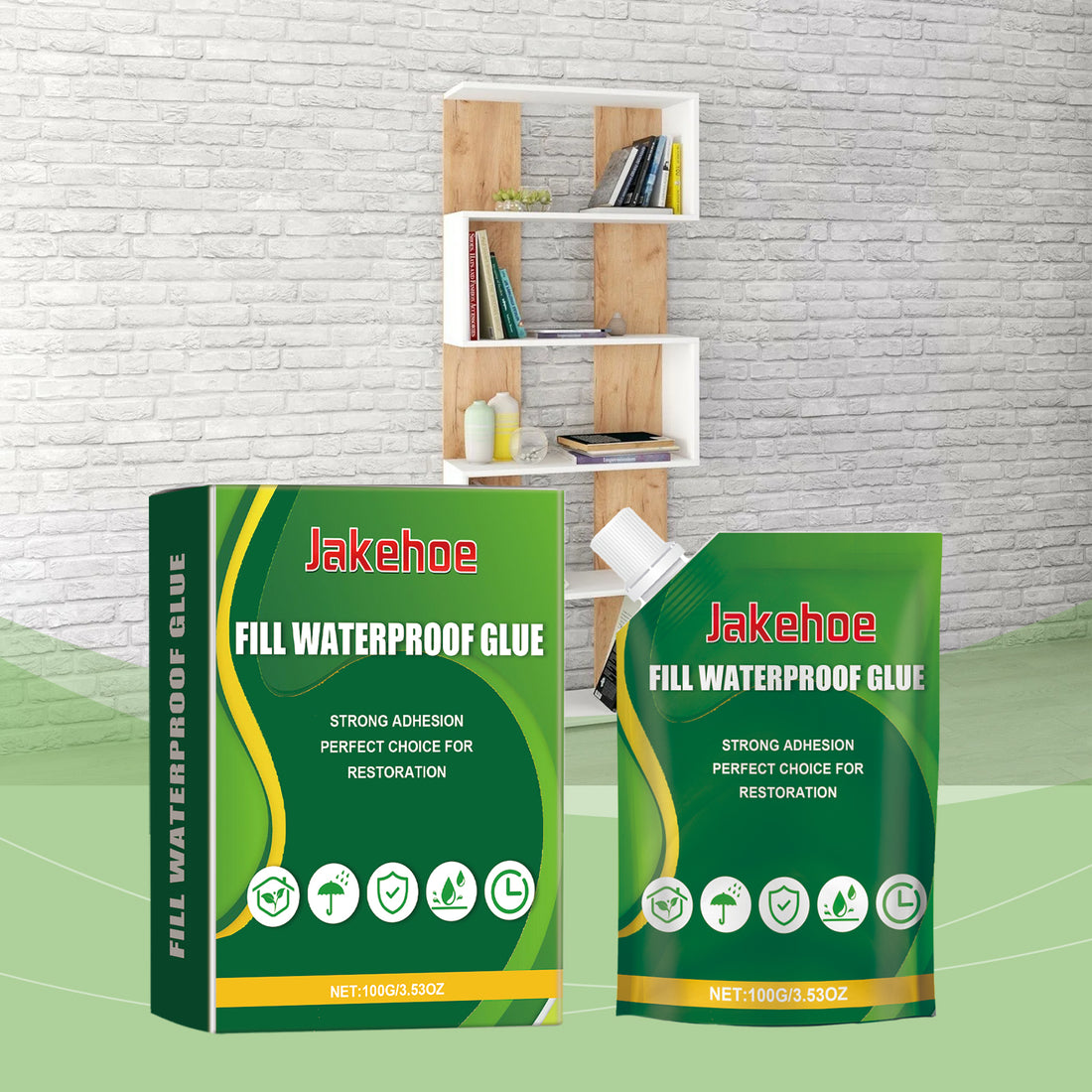 Jakehoe Filling Waterproof Glue Essential For Home Maintenance Fast Curing Durable Filling Waterproof Glue
