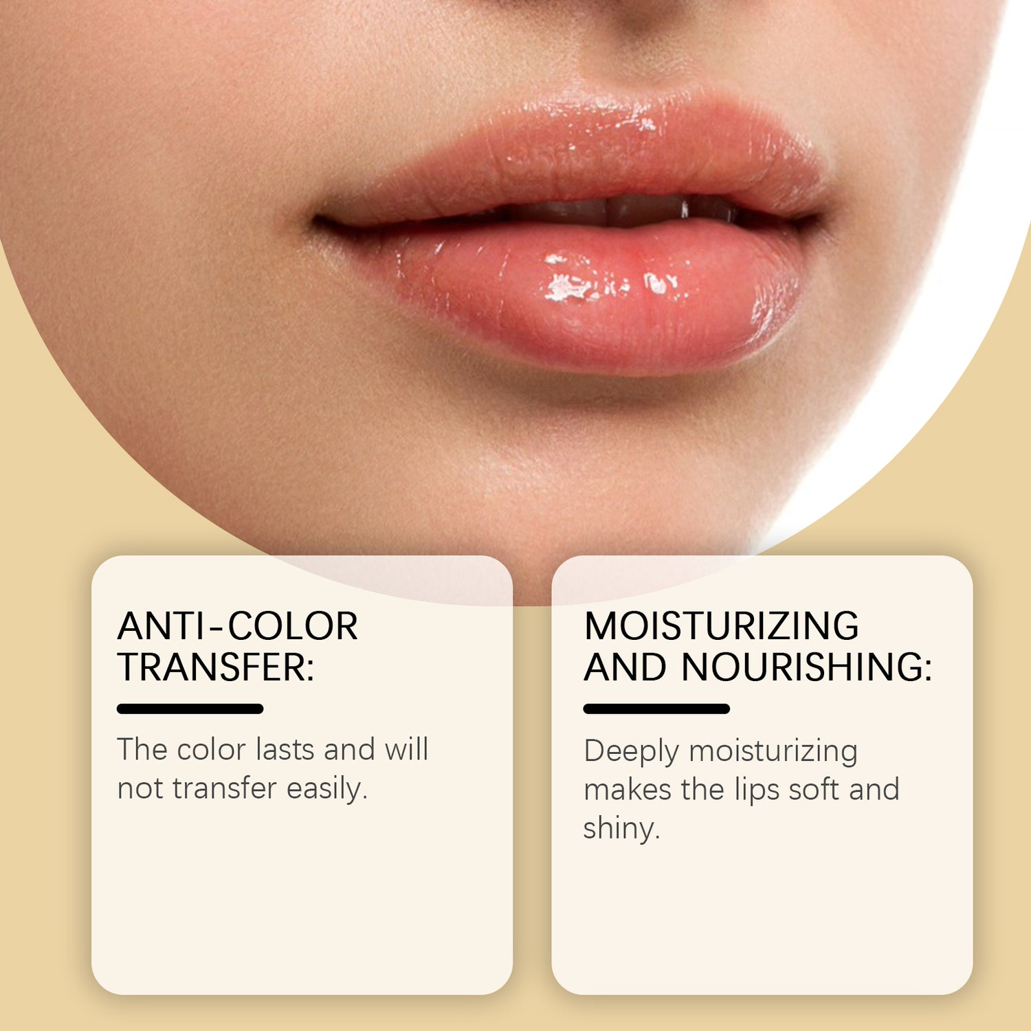 Sparkling Color-Changing Nourishing Lip, Balm Moisturizing And Non-Greasy, Nourishing Lips Moisturizing And Brightening Color-Changing Lip Balm