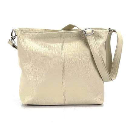 Nina leather shoulder bag - Made In Italy