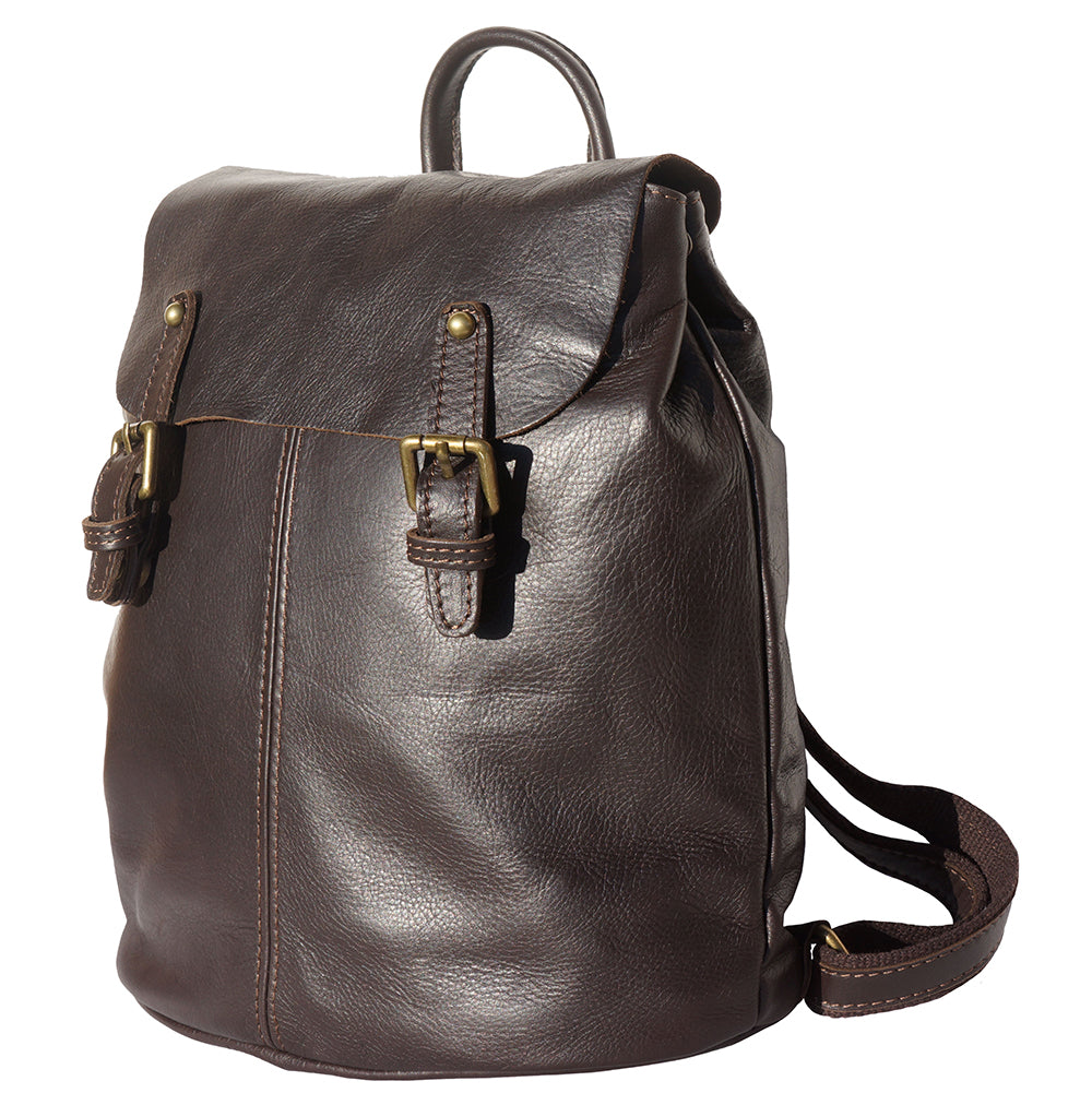 Vara Leather Backpack - Made In Italy