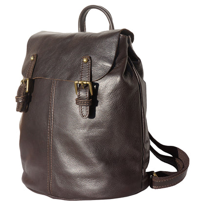 Vara Leather Backpack - Made In Italy