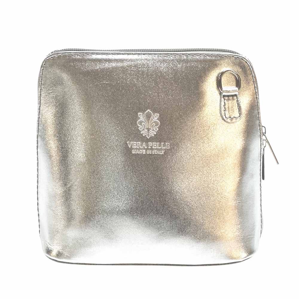Dalida leather cross-body bag - Made In Italy